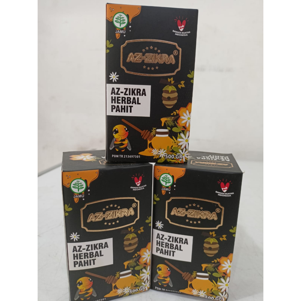

AZ-ZIKRA MADU HERBAL HITAM PAHIT 500 GR CV. AN'NUR