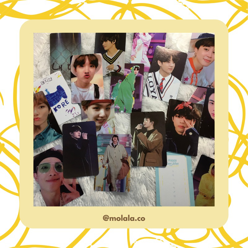 BTS UNOFFICIAL PHOTOCARD JAPAN FANMEETING MAGIC SHOP BLURAY DVD MUSTER MEMORIES