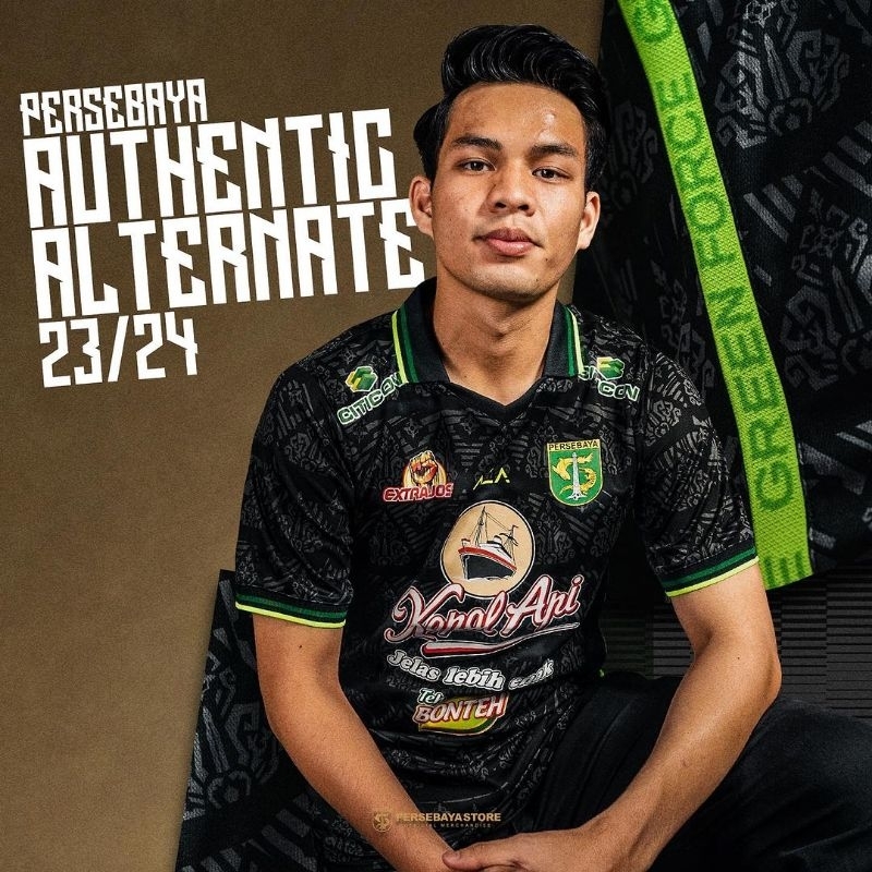 Jersey Persebaya Authentic Alternate 2023