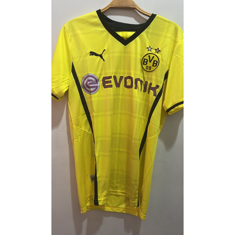 obral retro grade ori jersey dortmund home baju bola dortmund home 2014