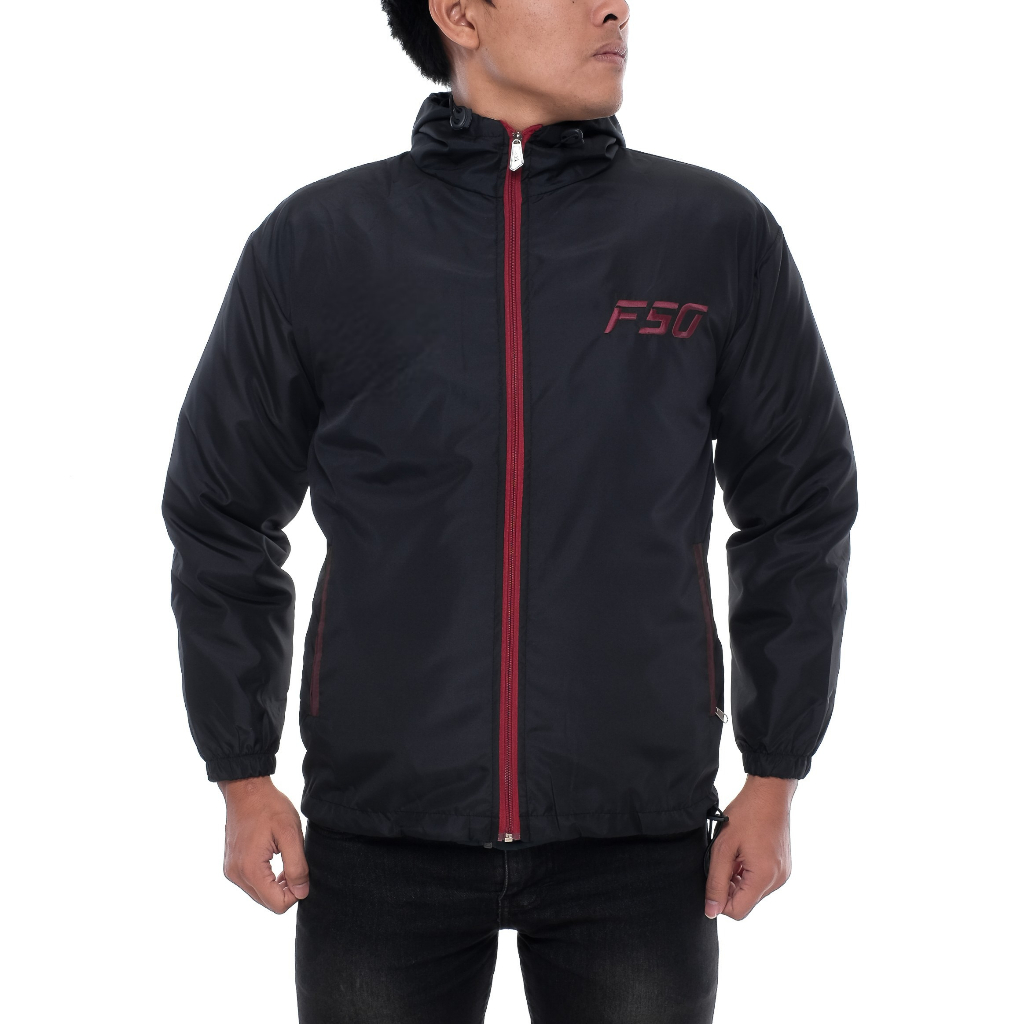 Jaket Adidas F50 parasut pakaian wanita pria casual jaket olahraga sport lari jogging sauna jumbo