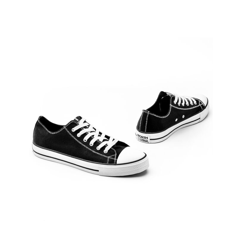 North Star Sepatu Sneakers Pria Rover Black - 5896032