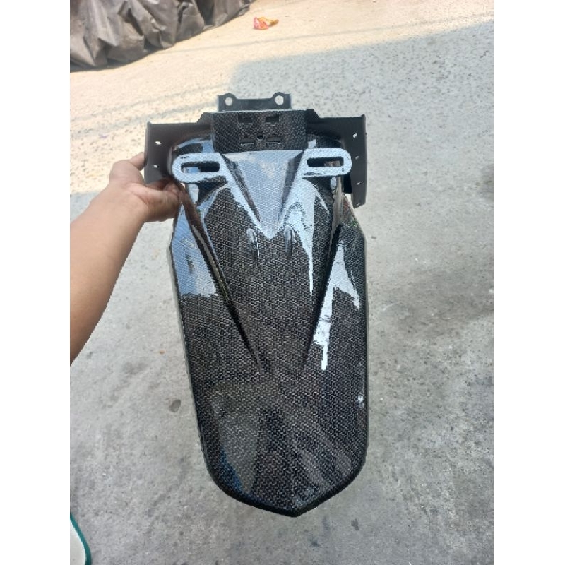 spakbor belakang nmax old karbon