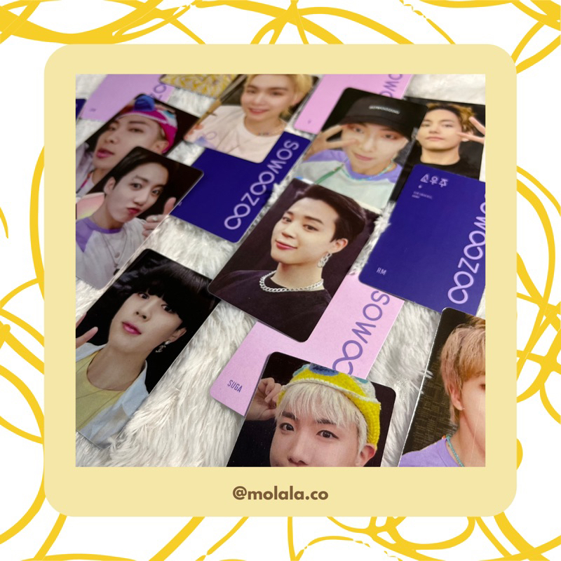 BTS SOWOOZOO MUSTER PHOTOCARD UNOFFICIAL DVD BLURAY RM JIN SUGA JHOPE JIMIN TAEHYUNG JUNGKOOK