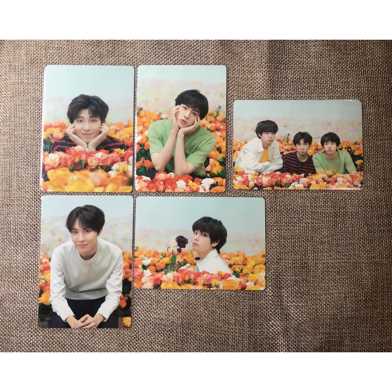 BTS Japan Love Yourself LYS LY Jpn JP - Official Mini Photocard RM Jin J-Hope V Namjoon Seokjin Hobi