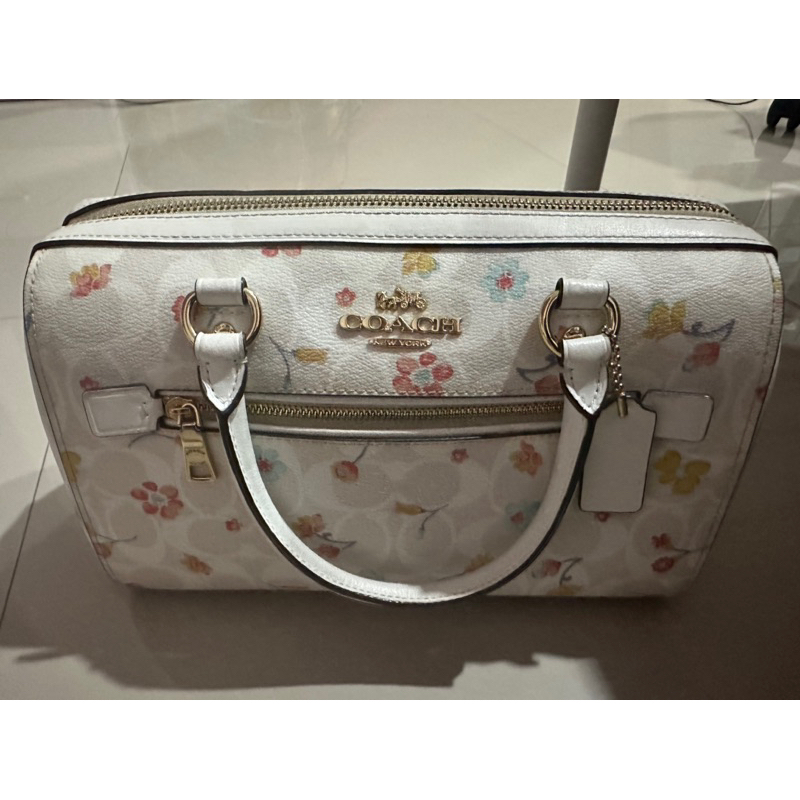 coach rowan satchel preloved