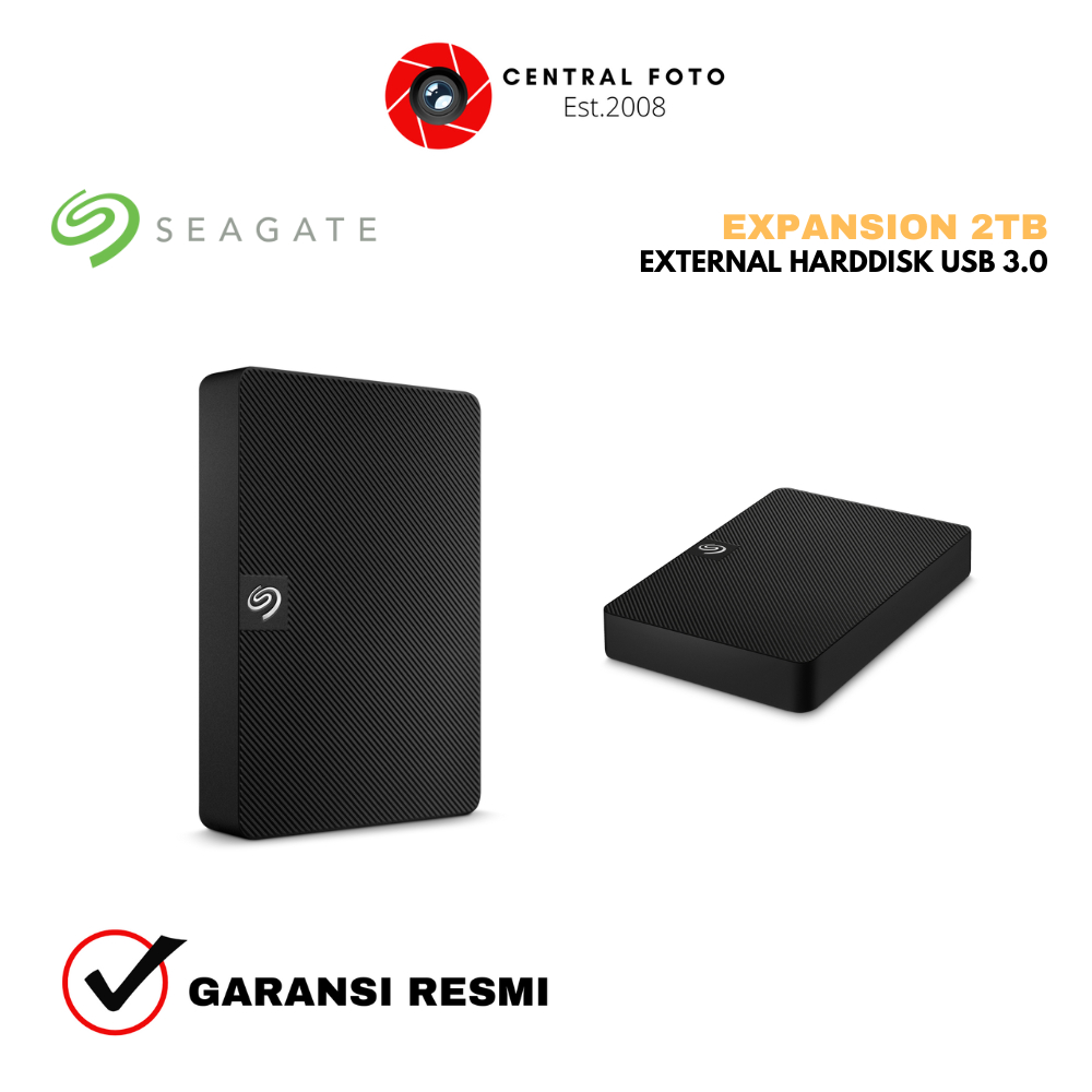 Seagate Expansion Hardisk Eksternal 2TB GARANSI RESMI ORIGINAL