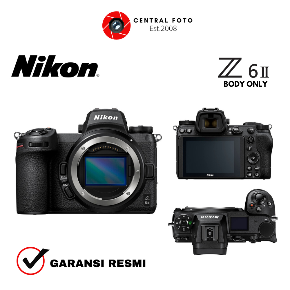 nikon z6 ii nikon z6ii nikon z6 mark ii body only garansi resmi