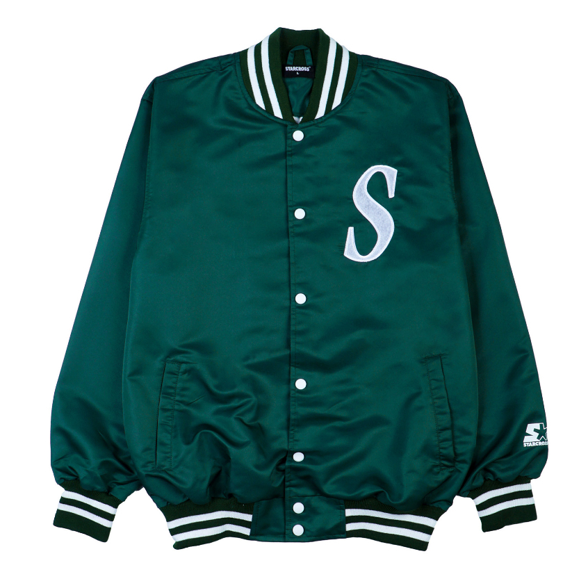 STARCROSS Varsity Jacket - JS VR 103 - Green