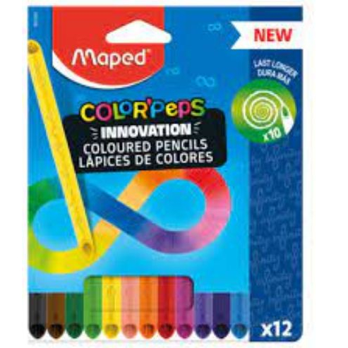 

Maped Color Peps Infinity 12's CP861600 (Crayon)