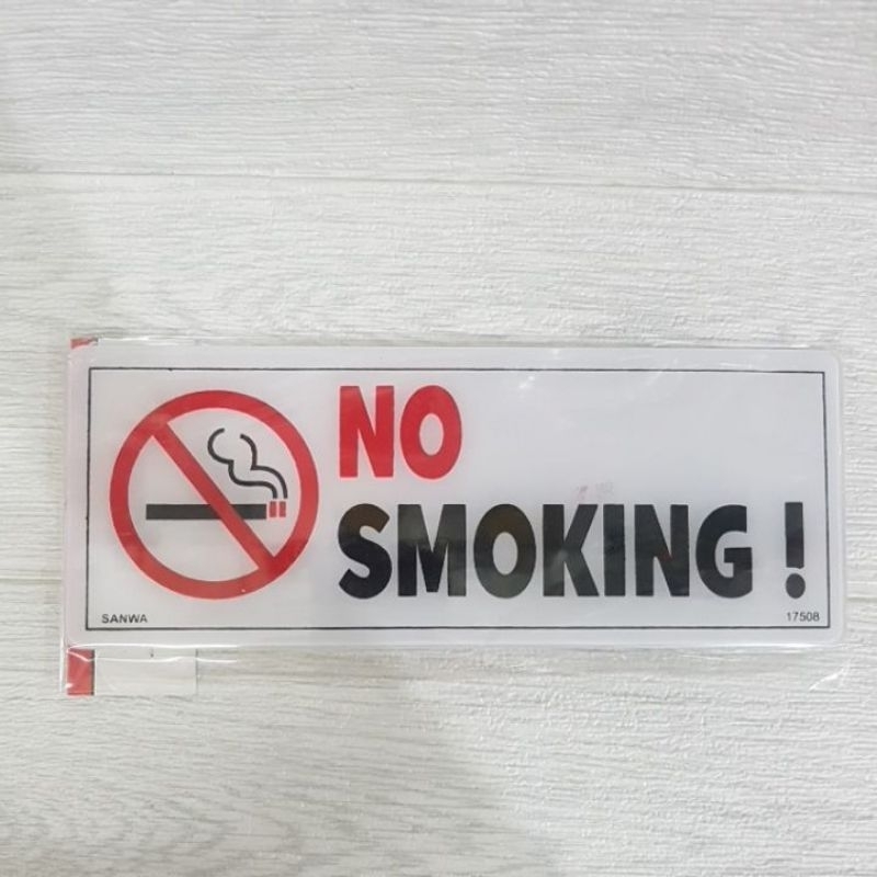 

Sign Board No Smoking