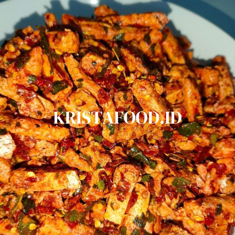 

Basreng Pedas dan Ori Kristafood 1kg