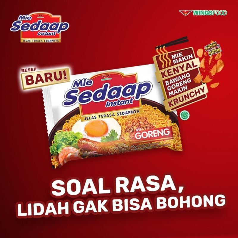 

Mie Sedaap goreng (isi 5pcs)