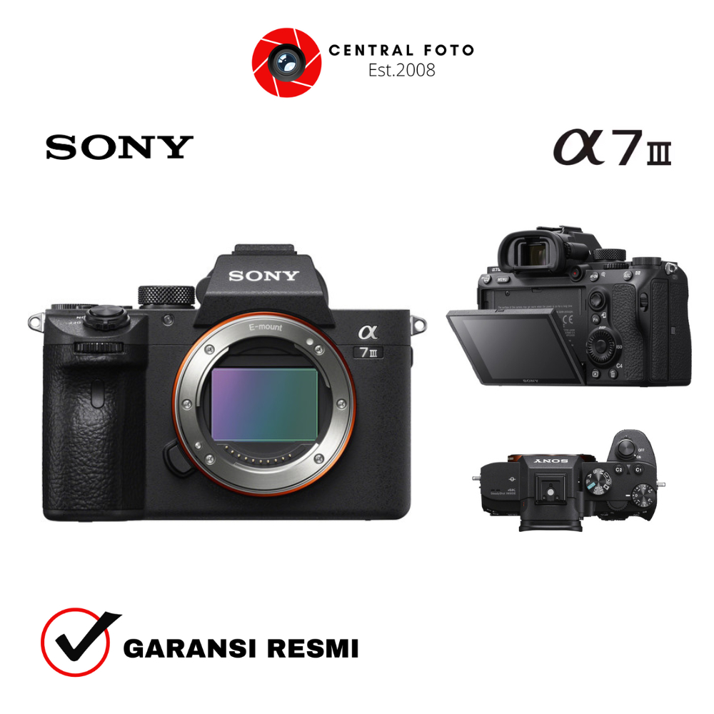 Sony Alpha A7III/ Sony A7 Mark III (Body Only) Garansi Resmi Sony