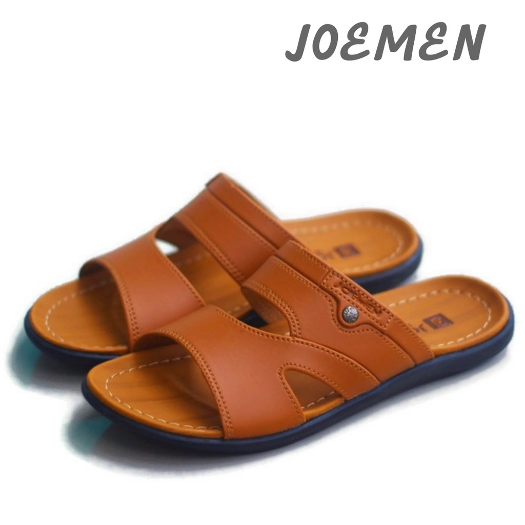 Joemen Sandal Pria Kulit Joemen S 011 Original Pria Import