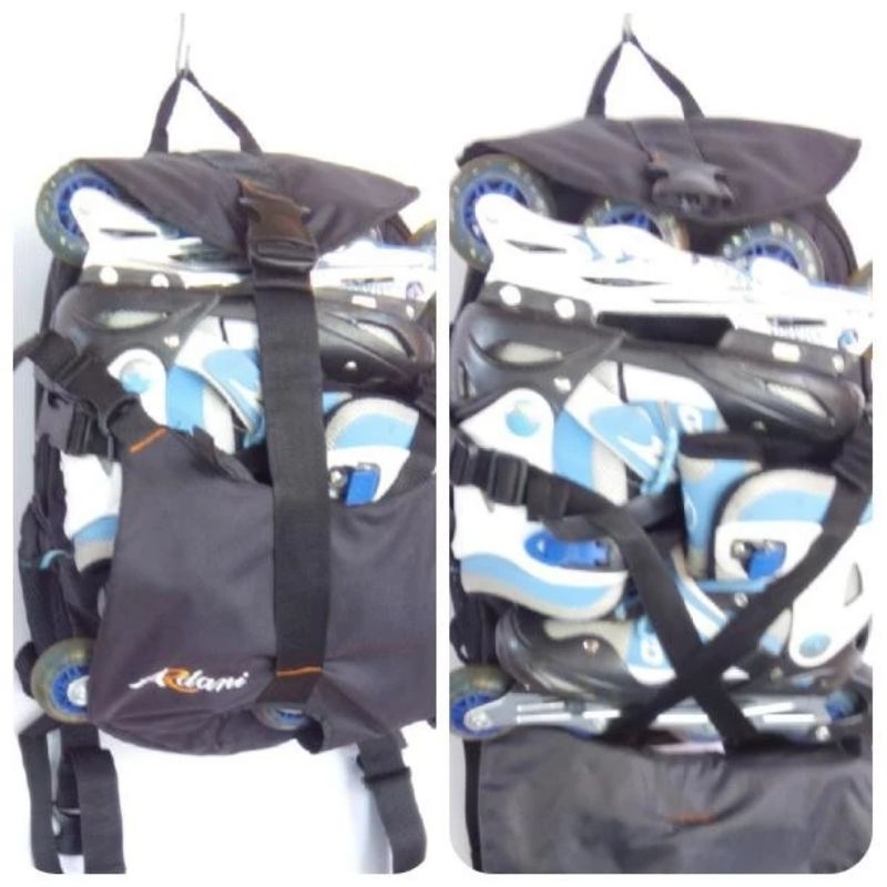 Skatebag / Tas Rollerskate / Tas Sepatu Roda / Tas punggung Sepatu Roda