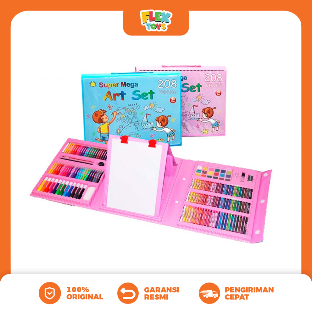 

Artistry Pro-Crayon set 208 pcs pensil warna menggambar