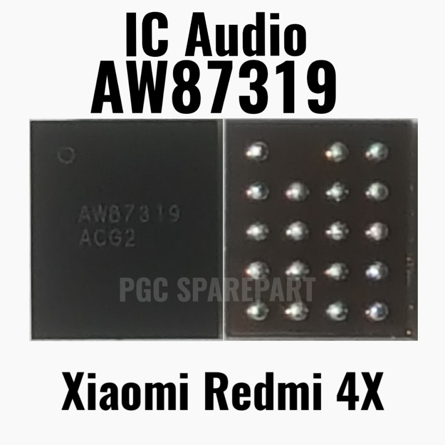 IC Audio AW87319 - AW-87319 Xiaomi Redmi 4X