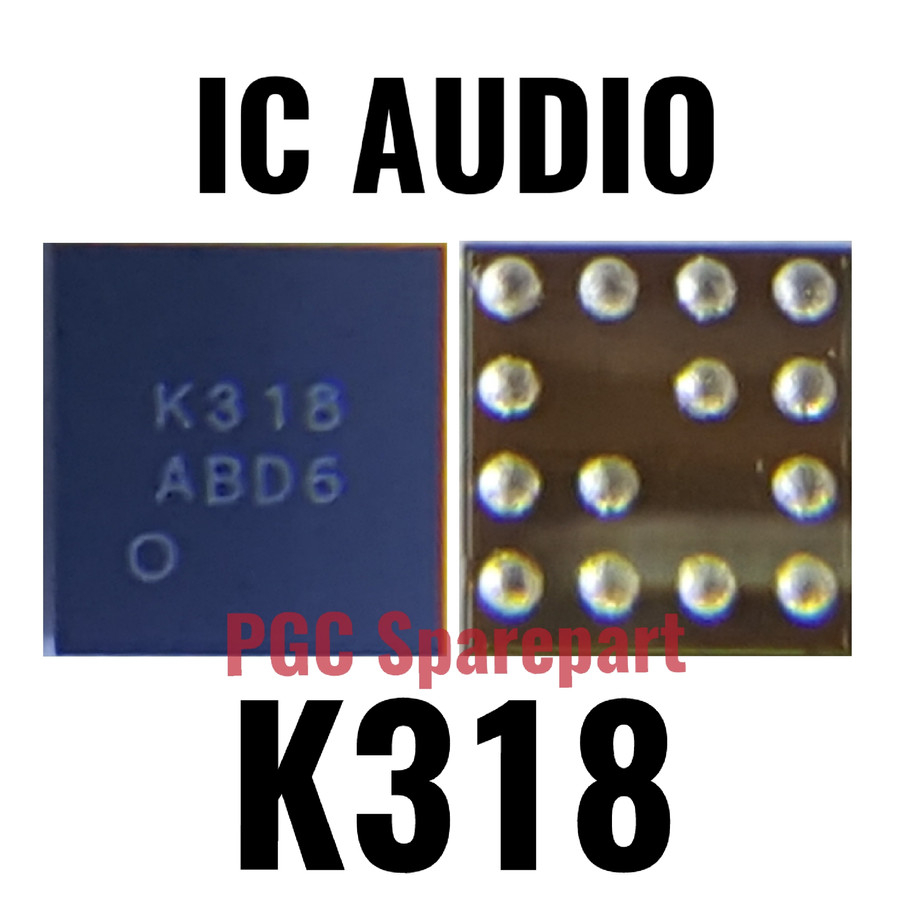IC Audio K318 Xiaomi Redmi 4A - Redmi Note 4X