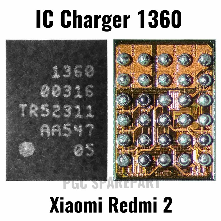 IC Charger 1360 Cas Xiaomi Redmi 2