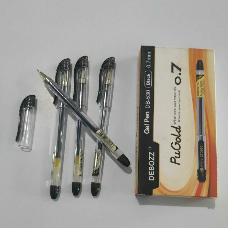

Pena Debozz 530 PuGold 0.7mm Hitam