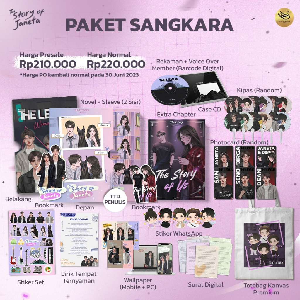 Novel The Story of Janeta penulis  sheisray - Blackswan