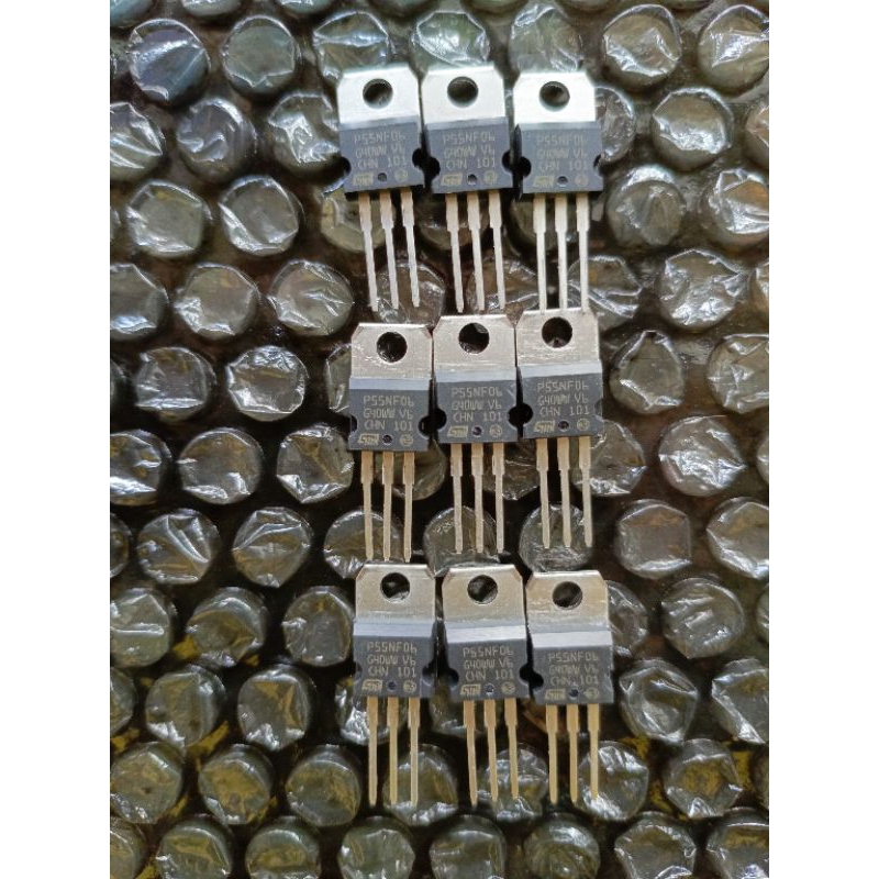 MOSFET STP55NF06, P55NF06, P55NF06N, 55NF06 MERK THOMSON (ST)