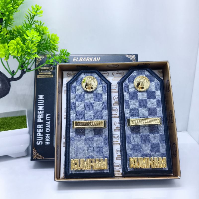 PANGKAT PDU KUMHAM 3A TERBARU AKRILIK BENING WARNA ABU POLSUSPAS IMIGRASI KEMENKUMHAM