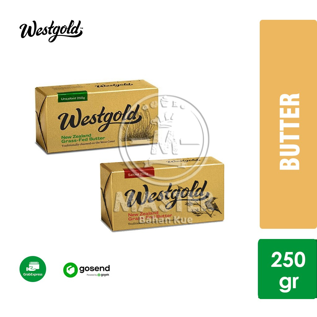 

Mentega Westgold Butter / Grass Fed Butter Lebih Creamy [KHUSUS INSTANT]