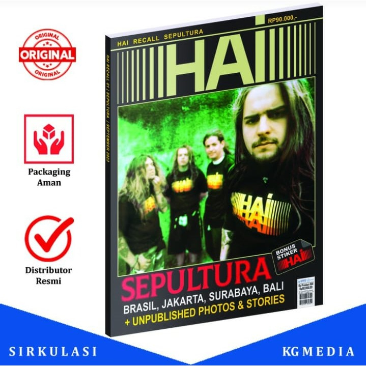 Majalah HAI RECALL - SEPULTURA.