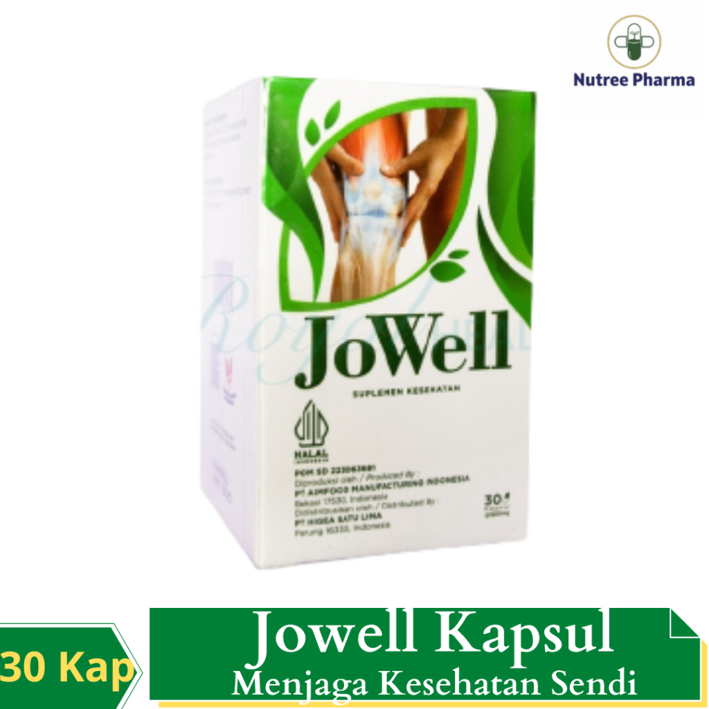 JOWELL BOX ISI 30 KAPSUL |  Membantu Menjaga Kesehatan Sendi