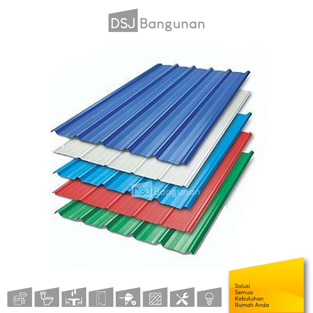 Atap Spandek Warna Atap Baja Ringan