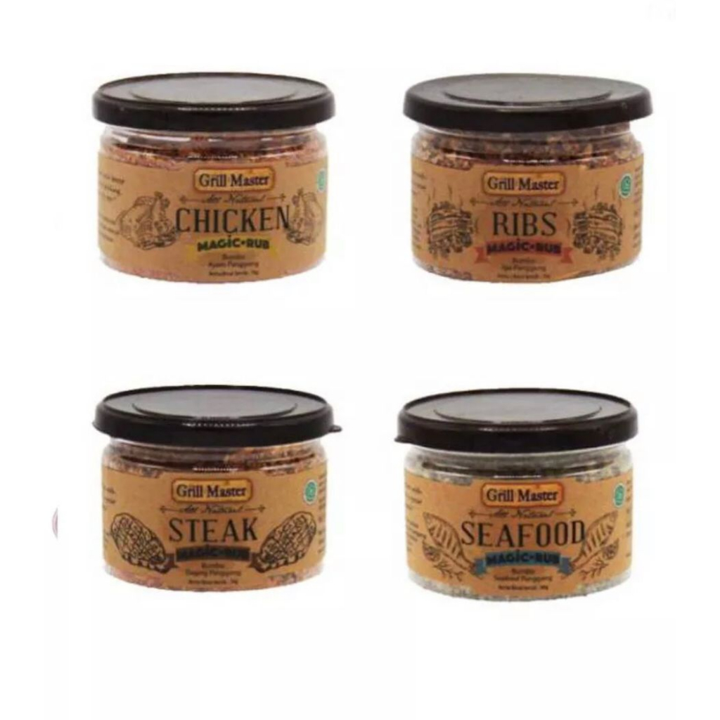 

Jay's Grill Master Magic Rub / Steak / Chicken / Seafood - 70gr