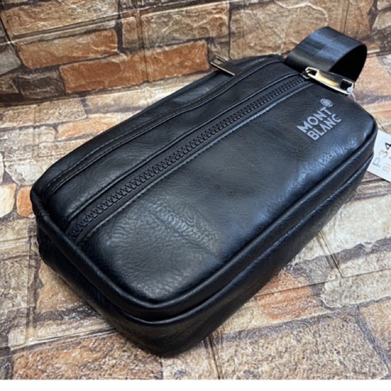 Handbag Tangan Tas MB P34 Pouch Pria/Wanita Kulit Import Quality