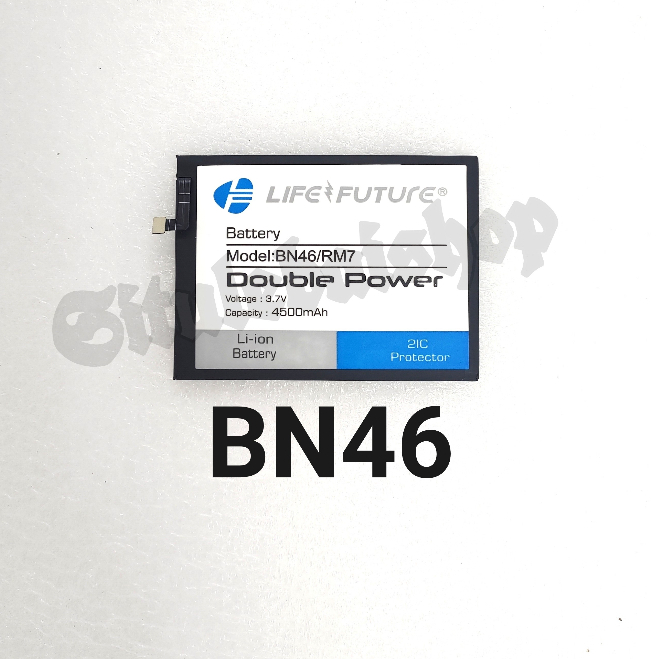 BATERAI XIAOMI REDMI 7 BN46 BN 46 DOUBLE POWER IC LF BATT BATTERY