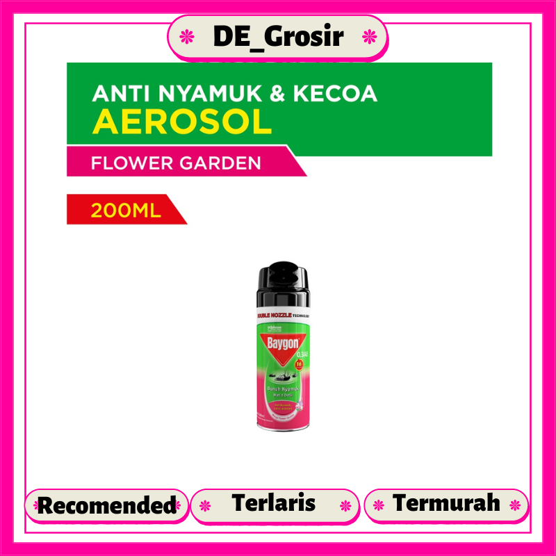 Baygon Aerosol Flower Garden 200 ml