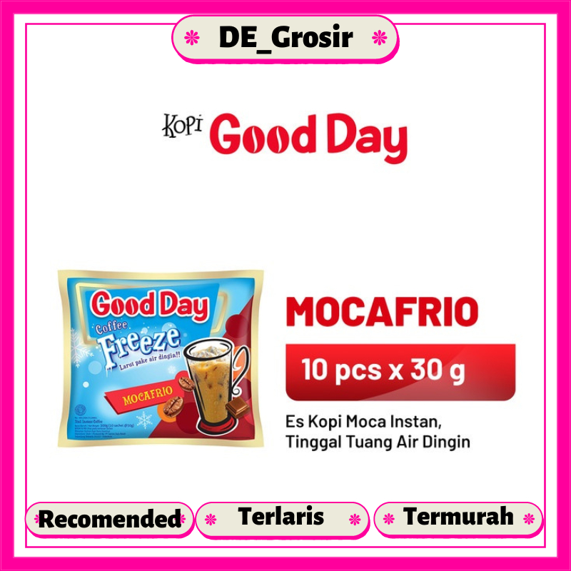 

GOOD DAY Coffee Freeze Mocafrio 1 Renteng (10 x 30 gr)