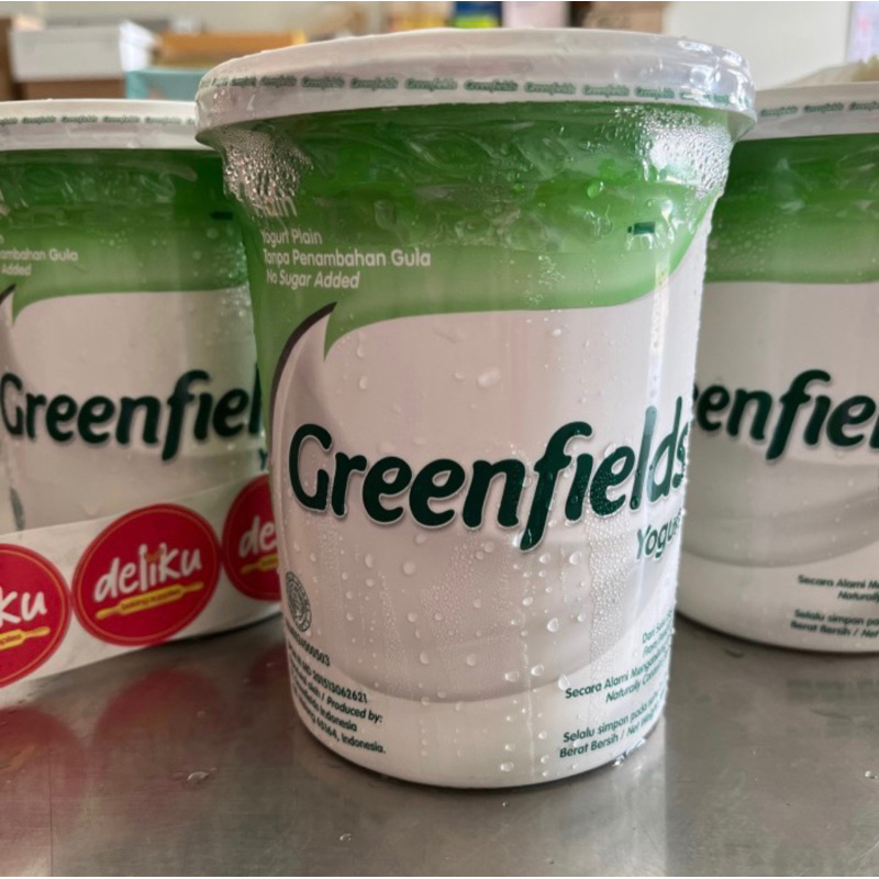 

Greenfields yoghurt 1kg plain no sugar from fresh milk