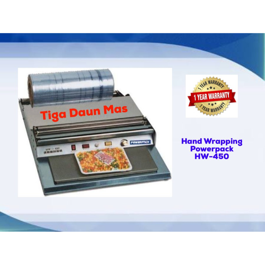 Mesin plastik Wrapping / Hand Wrapping Powerpack HW-450