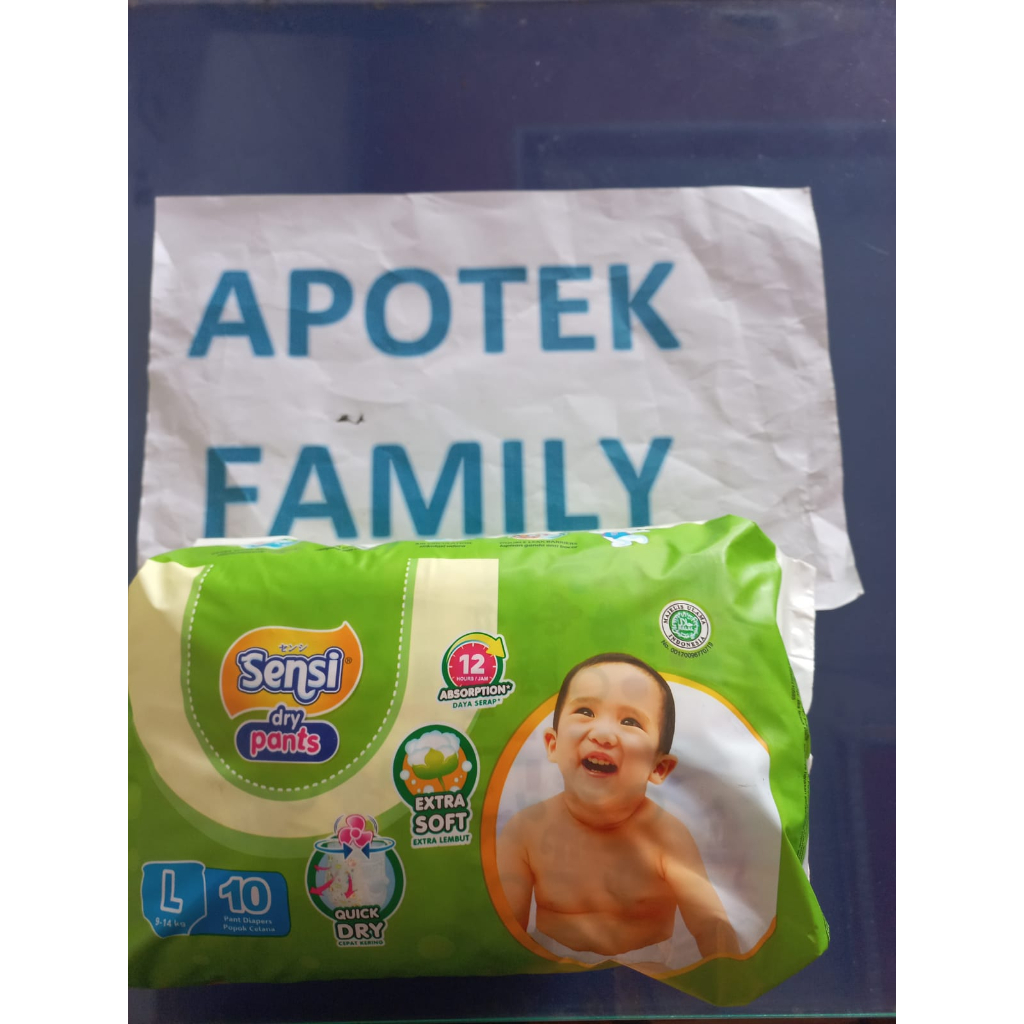 SENSI DRY PANTS L 10 SENSI NIGHT BOY GIRL