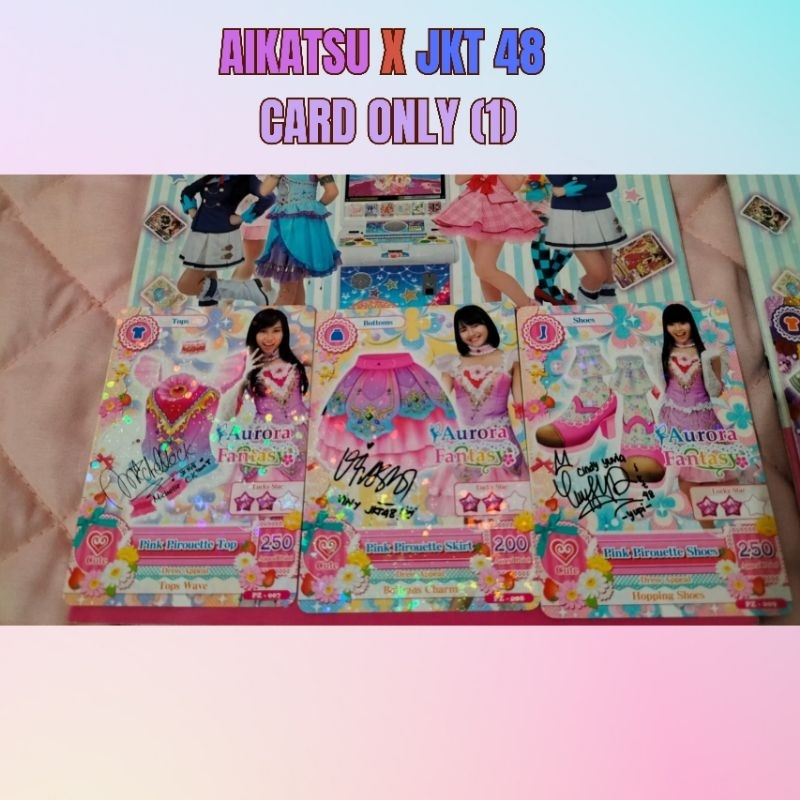 [Kartu Aikatsu] AIKATSU X JKT 48