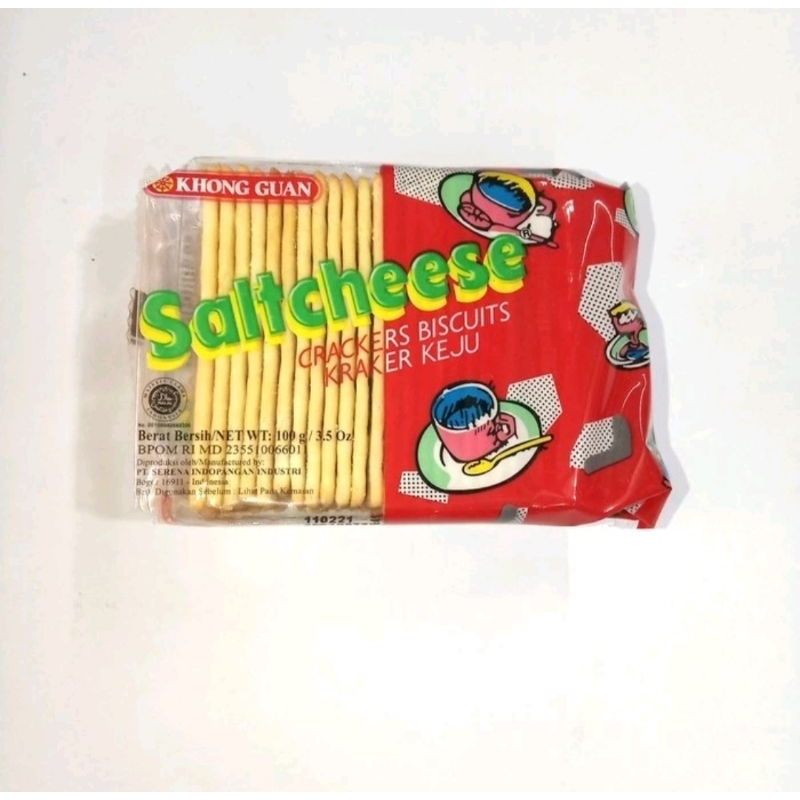 

Saltcheese Crackers Biscuits Kraker Keju 100gr