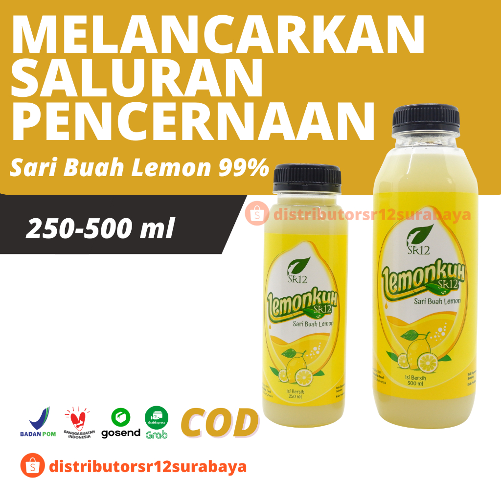 

SR12 Lemonkuh 250-500 ml Sari Buah Lemon Asli Herbal Jaga Daya Tahan Tubuh Diet Alami BPOM