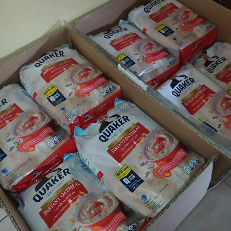 

[EXP MARET 2026] Quaker Instant Oatmeal 1200 gr / 1,2 kg