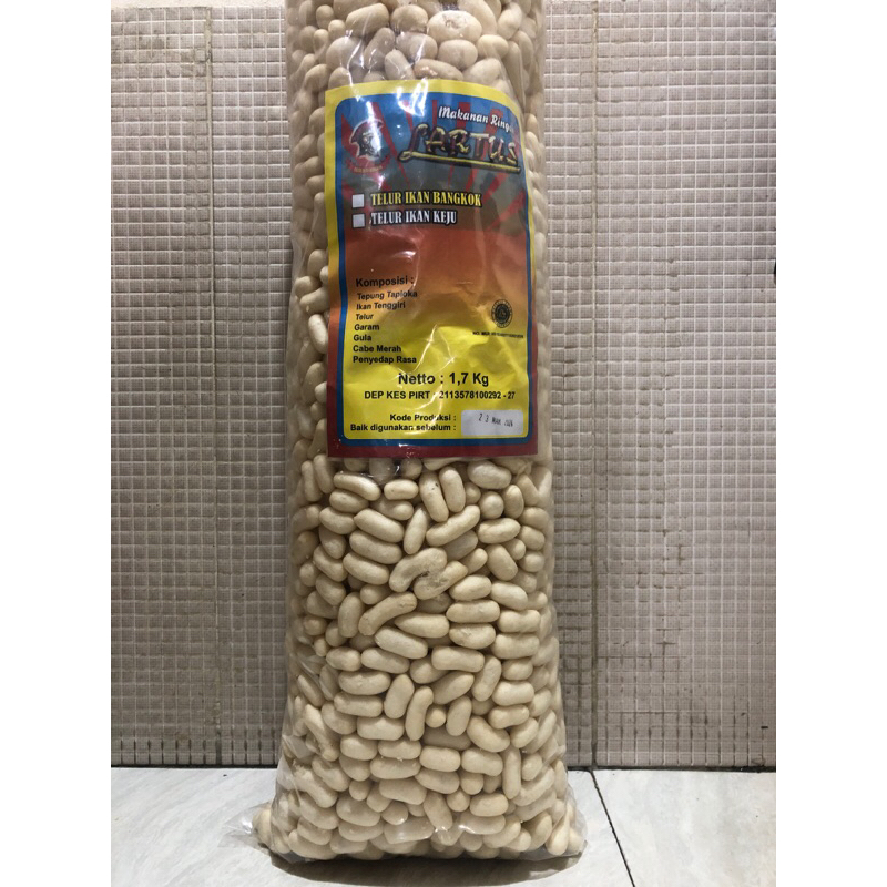 

Pilus kapsul Ikan gurih camilan grosir pilus ikan 1,7Kg