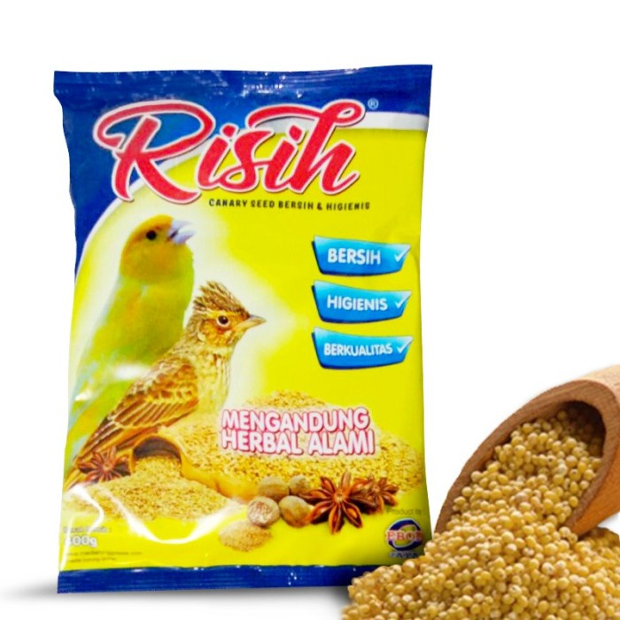 RISIH CANARY SEED EBOD JAYA PAKAN BURUNG KENARI BRANJANGAN