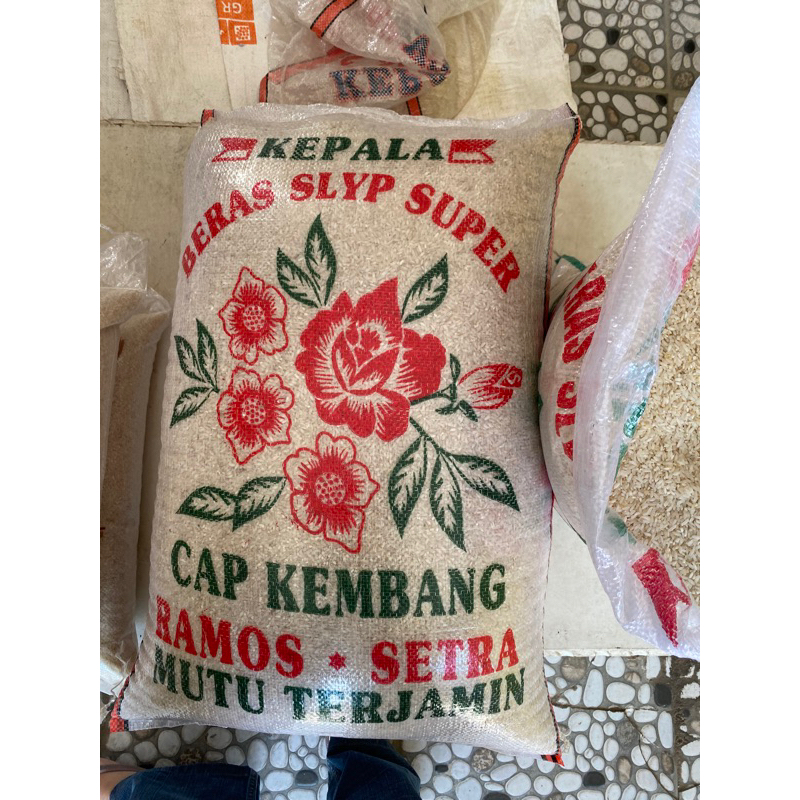 

Beras cap kembang ramos setra 25kg