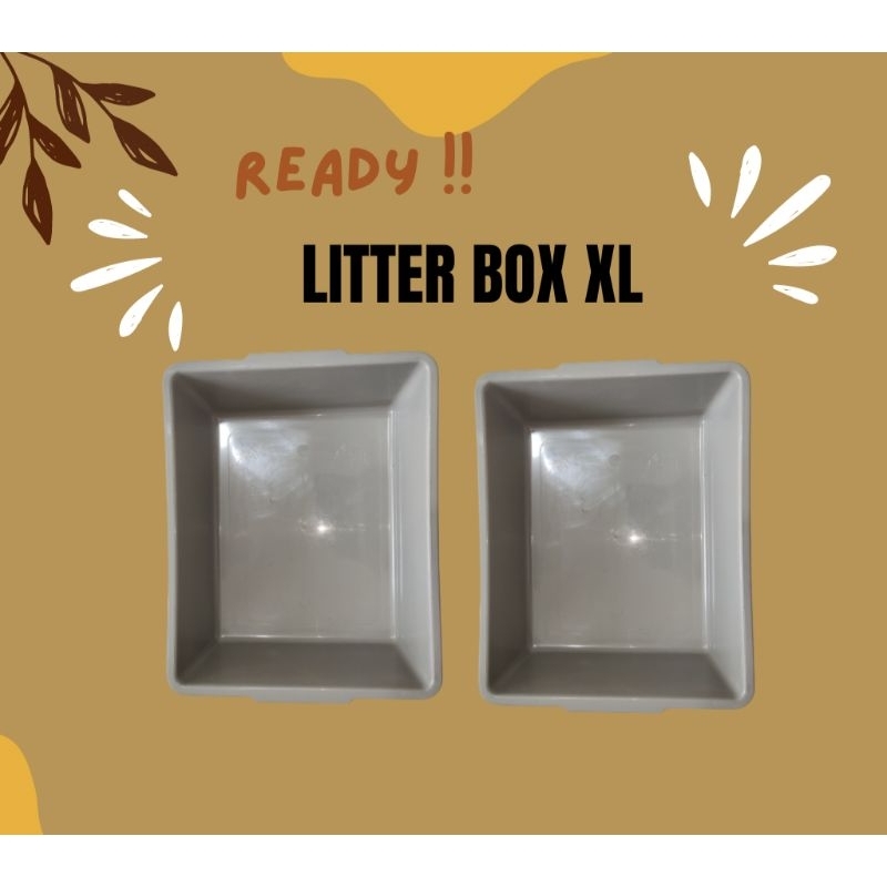 Litter Box XL/ Bak Pasir Besar