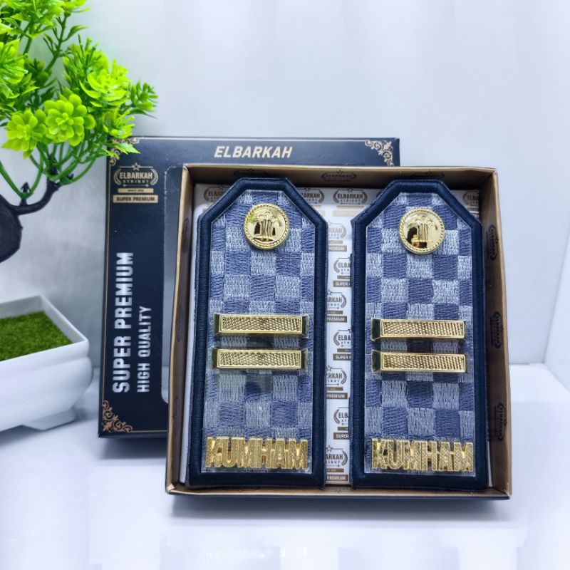 PANGKAT PDU KUMHAM 3B TERBARU AKRILIK BENING WARNA ABU POLSUSPAS IMIGRASI KEMENKUMHAM