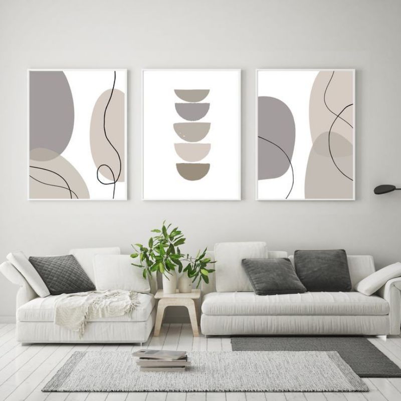 lukisan minimalis hiasan dinding lukisan kanvas